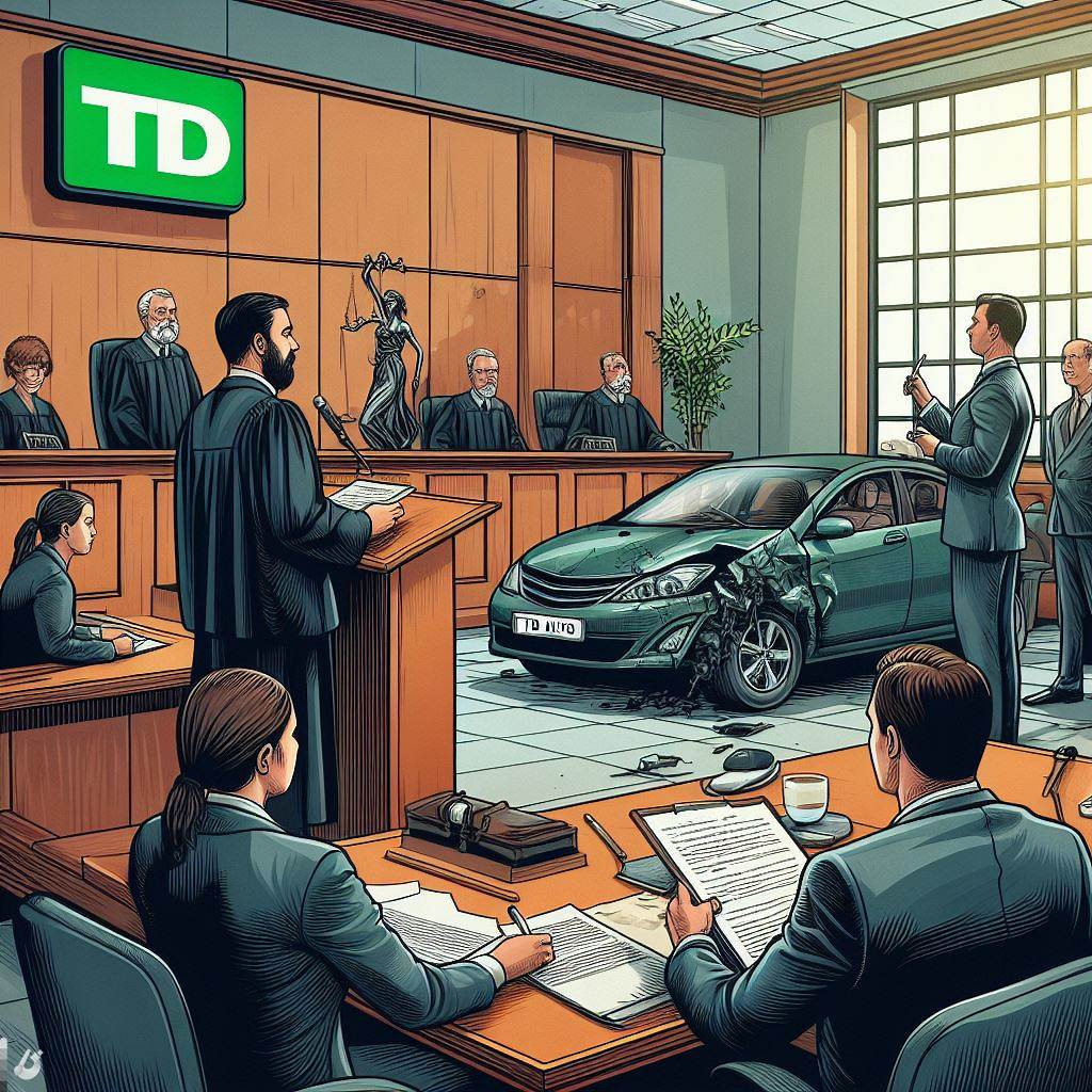 Being Sued By TD Auto Finance in Texas