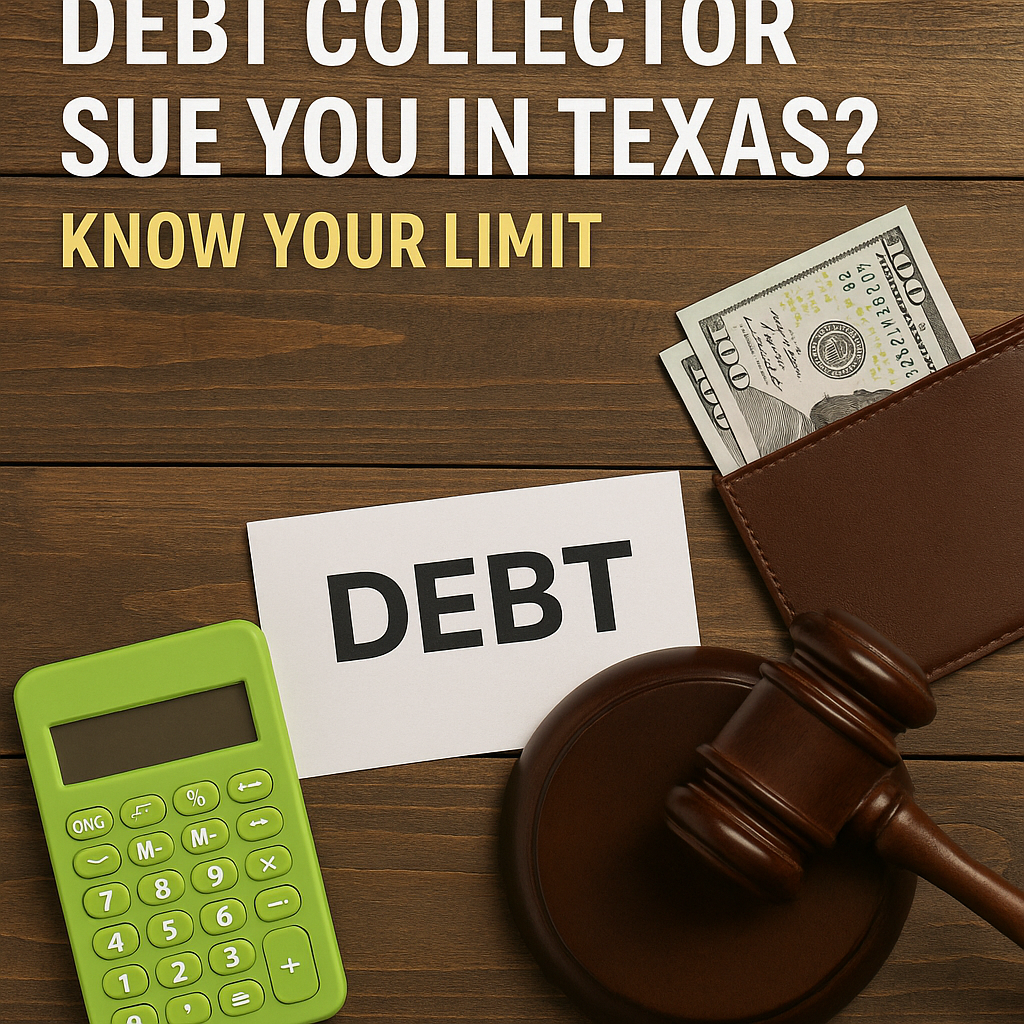 statute of limitations texas debt illustration for How Long Can a Debt Collector Sue You in Texas? Know Your Limit