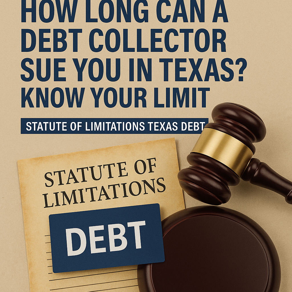 How Long Can a Debt Collector Sue You in Texas? Know Your Limit
